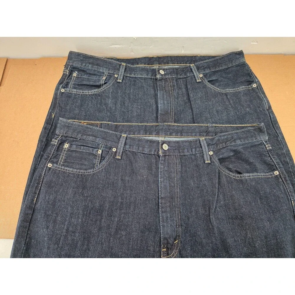 Levi’s Men’s 559 Relaxed Straight Flex Fit Blue Jeans 44x30 2 of